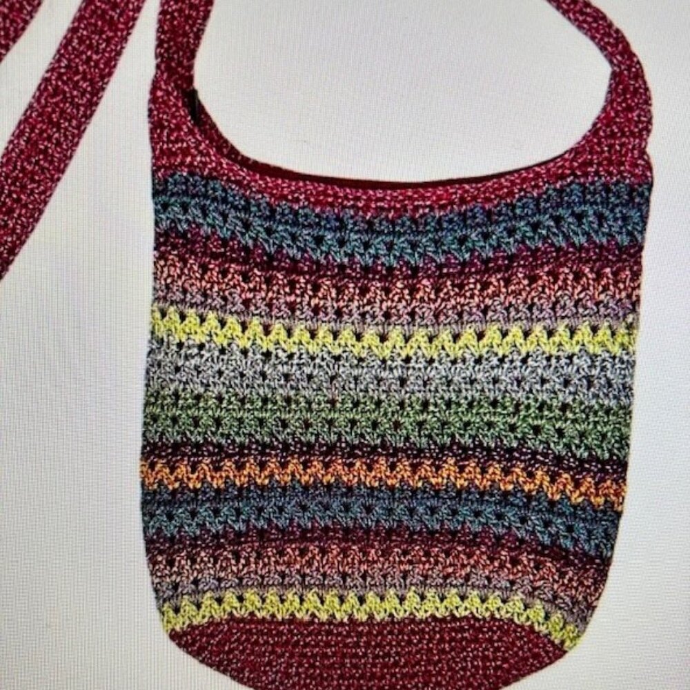 The Sak Boho Multi Color Purse Crossbody